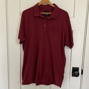 Prana Short Sleeve Polo